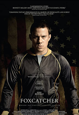 Image of movie poster for Foxcatcher